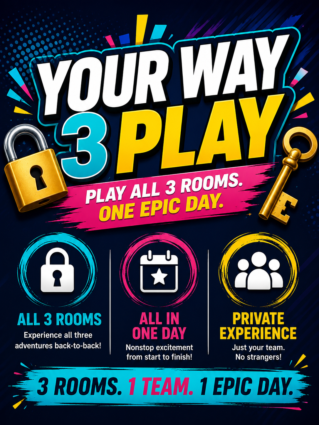 The Your Way 3 - Play poster
