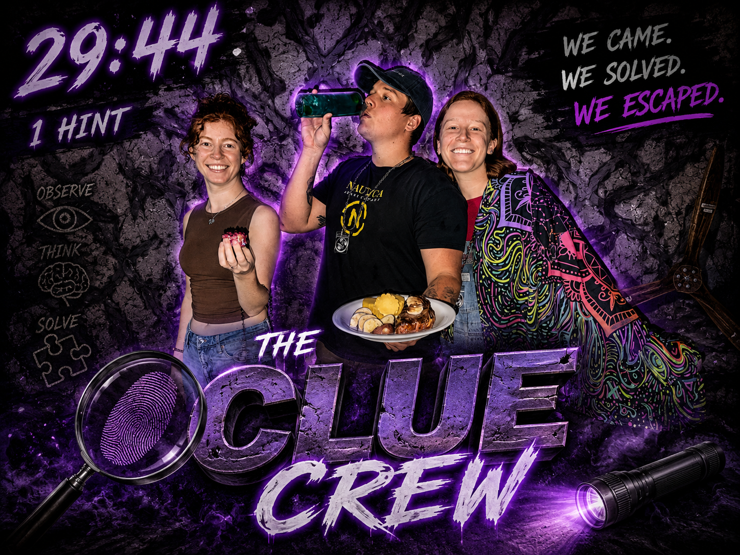 The Clue Crew — A Frigid Flight