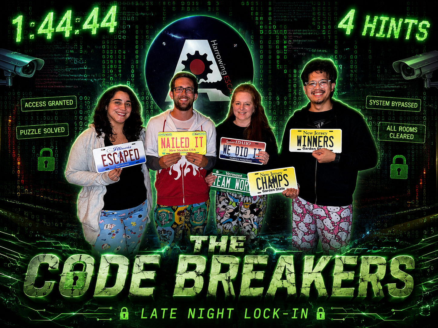 The Code Breakers — The Late Night Lock-In
