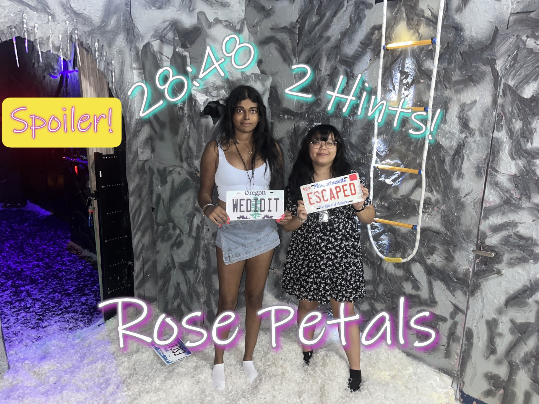 Rose Petals — A Frigid Flight