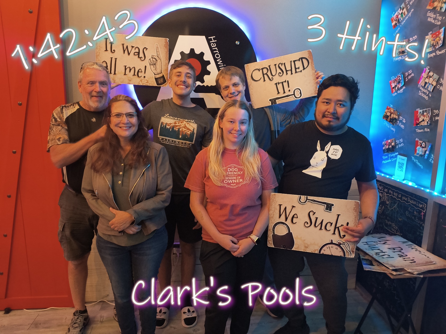 Clark's Pools — The Late Night Lock-In