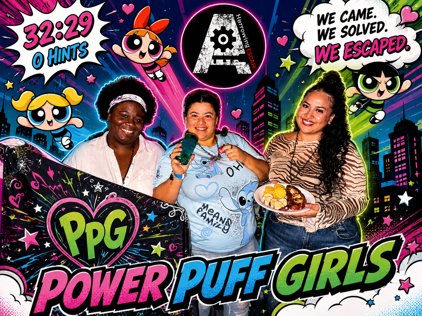 Power Puff Girls — A Frigid Flight