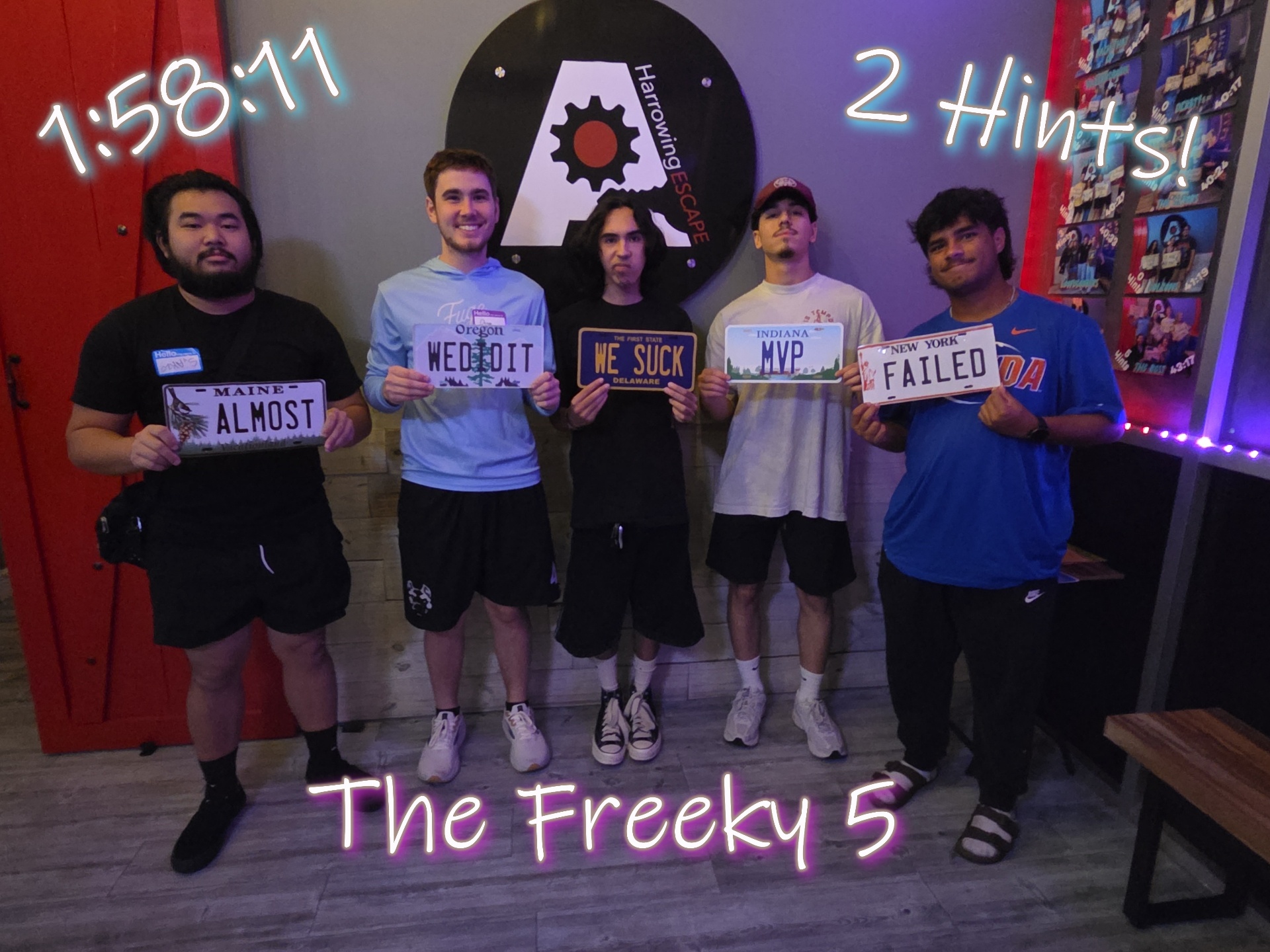 The Freeky 5 — The Late Night Lock-In